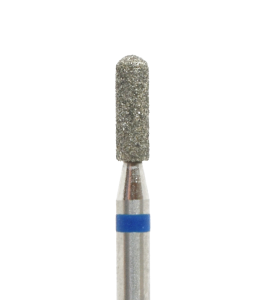 Фреза алмазная цилиндр с полусферой (среднезернистая) ГСАЦС-2,3П-7,0С (866.104.140.070.023)