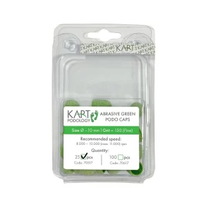 Одноразовый колпачок для педикюра (КОРУНД), 10 мм, 150гр, 25шт KART