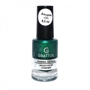 Grattol Nail Polish Stamping Green Metal