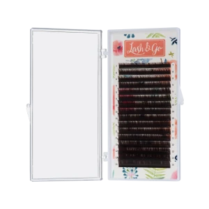Черные ресницы Lash&Go микс 0,07/C/5-9 mm (16 линий)