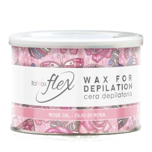ITALWAX Воск Flex в банке Кремовая роза, 400 мл