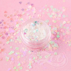 1197 Камифубуки Микс Сердечки-звездочки, 1 гр