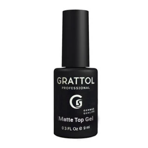 Grattol Matte Top Gel Velvet, 9 мл