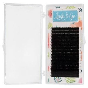 Черные ресницы Lash&Go 0,10/D+/10 mm (16 линий)