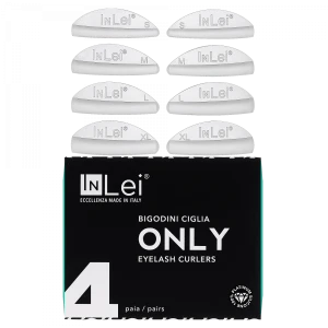 InLei Набор силиконовых бигудей для завивки натуральных ресниц "Only" 4 pairs MIX Pack