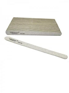 Минипилка Lisanail 100/180 зауженная, 16 см (50 шт в уп)