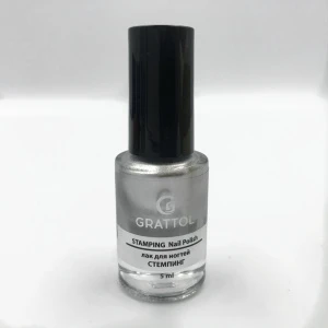 Grattol Nail Polish Stamping Silver
