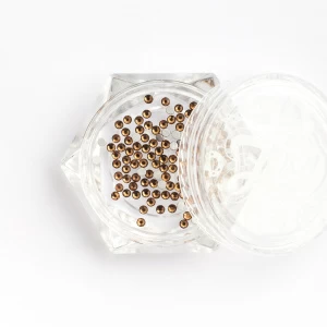 1132 Стразы стеклянные Smoked Yellow SS3 (1,3 мм), 100 шт