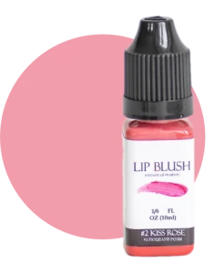 LIP BLUSH Пигмент для губ №2 Kiss rose  (Поцелуй розы), 10 мл