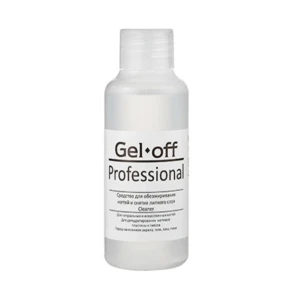 GEL-OFF Средство для обезжиривания ногтей и снятия липкого слоя Cleaner Professional, 110 мл