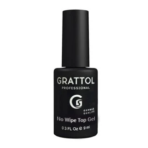 Grattol Rubber Top Gel - Каучуковый топ с ЛС, 9 мл