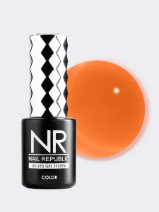 Гель-лак витраж NR-562 оранжевый, 10 мл