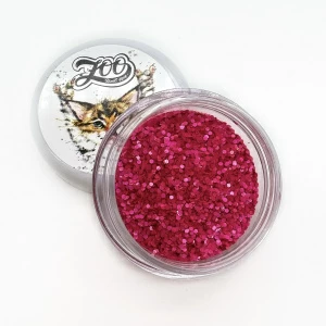 1738 Глиттер микс цветов фуксия, 2 гр