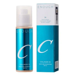 ENOUGH Тональный крем увлажняющий Collagen 3X Moisture Foundation SPF15 (тон 30), 100 мл