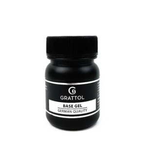 Grattol IQ Rubber Base Gel, Гипоаллергенная, 50 мл
