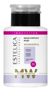 ESTELICA Мицеллярная вода для снятия макияжа WONDERFUL 200 мл, помпа