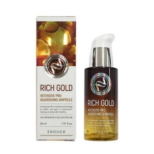 ENOUGH Сыворотка питательная для лица с золотом Rich Gold Intensive Pro Nourishing Ampule, 30 мл