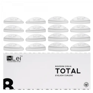 InLei Набор силиконовых бигудей для завивки натуральных ресниц "Total" 8 pairs MIX Pack