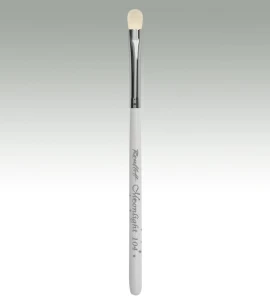 104. Кисть овальная для растушевки карандаша, коза белая Moonlight №7