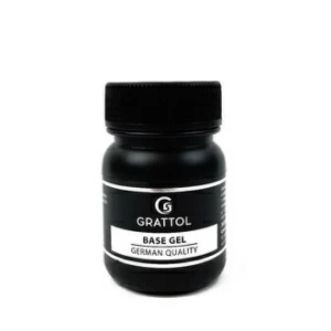 Grattol IQ Rubber Base Gel, Гипоаллергенная, 50 мл