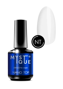 Финишное покрытие без ЛС Mystique "Nano Top", 15 мл