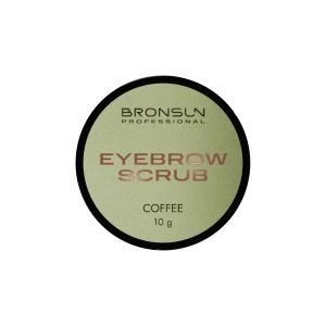 BRONSUN Скраб кофейный для бровей, 10 г