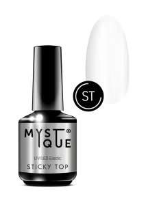 Финишное покрыти c ЛС Mystique "Sticky Top", 15 мл