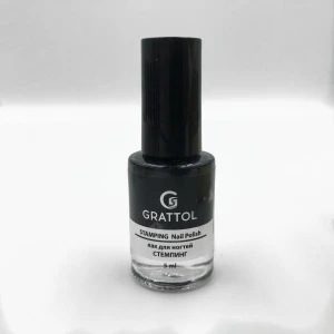 Grattol Nail Polish Stamping Black