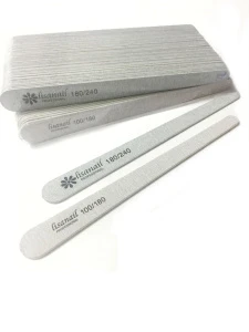 Пилка Lisanail 180/240 зауженная, 18 см  (50 шт в уп)