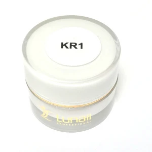 Гель-краска белая "KR1" (без липкого слоя), 5 мл