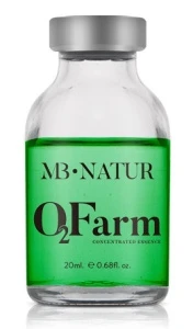 "Счастье для бровей/волос" BOTOX  O2FARM (с витамином Н и имбирем), 20 мл
