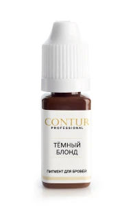 CONTUR Пигмент для бровей "Темный блонд", 10 мл
