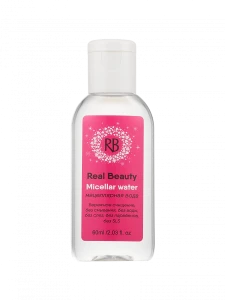 Мицеллярная вода для снятия макияжа "Real Beauty", 60 мл