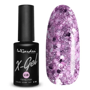 Гель-лак X-Gel лимитированная коллекция №L18, 8 мл