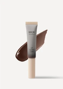 SHIK Блеск для губ ухаживающий Lip gloss care 105 Brown Suger, 10 мл
