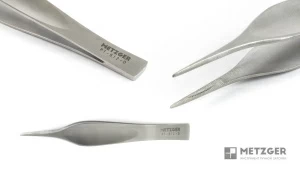 METZGER Пинцет PTC-612-D-9,5cm (только для профессионалов)
