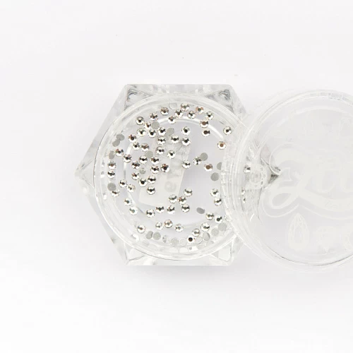 1079 Стразы стеклянные прозрачные SS3 (1,3 мм), 100 шт
