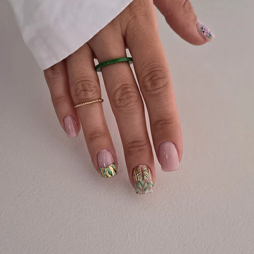 LRC Слайдер Foil Colour Gold-129