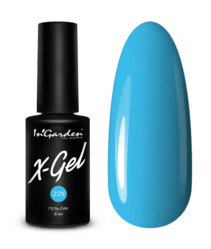 Гель-лак X-Gel №229 Голубая свежесть