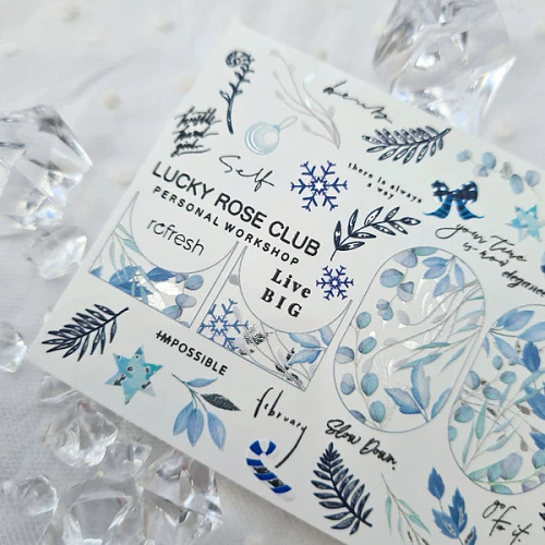LRC Слайдер Foil Colour Silver - 174