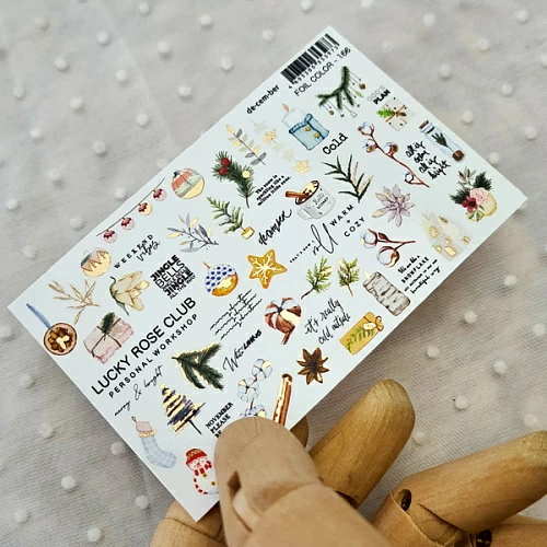 LRC Слайдер Foil Colour Gold - 166