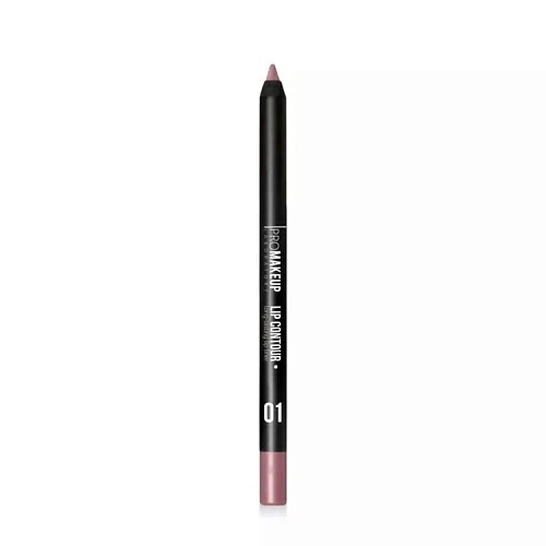 PRO Карандаш ультрастойкий для губ Lip contour 01 пыльно-розовый