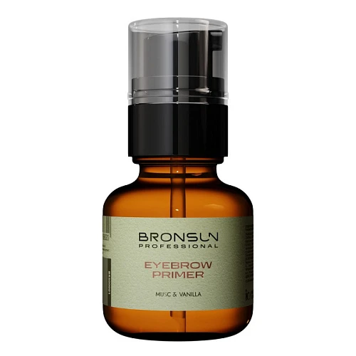 BRONSUN Праймер-обезжириватель для бровей MUSC&VANILLA, 50 мл