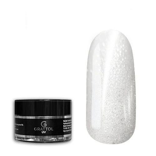 Gratto Camouflage White Glow 03, 15 мл