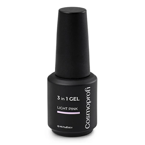 Универсальный гель 3в1 Light Pink, 15 гр