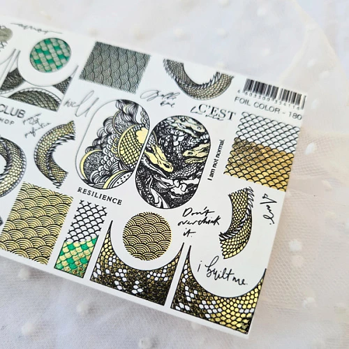 LRC Слайдер Foil Colour Gold - 180