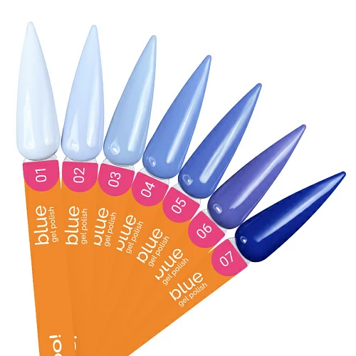 Joo-Joo Гель-лак Blue №03, 10 г