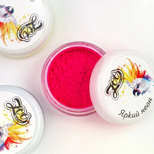 1609 Пигмент "Яркий неон", 1 гр розовый