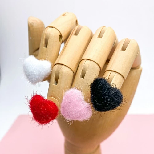 1792 Сердечко на магните розовое