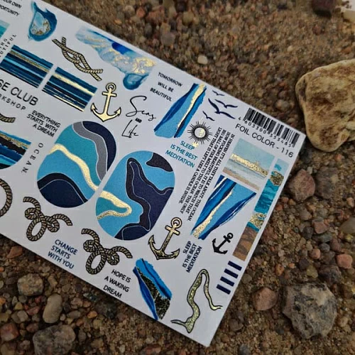 LRC Слайдер Foil Colour Gold-116